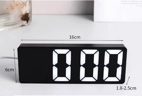 🔥Hot Sale 50% Off🎁Led Mirror Alarm Clock