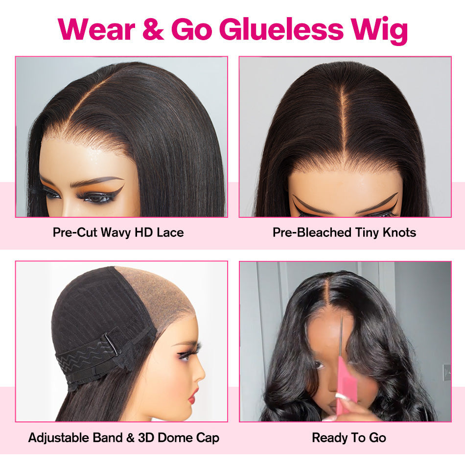 🔥Final 3 Hours: 69%OFF🔥 Glueless Butterfly Layered Wig Loose Wave 13x4 HD Lace Human Hair Wig