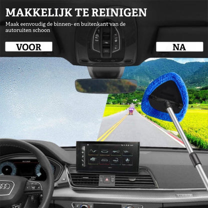 Car Windshield Cleaning Tool Set – Uitschuifbaar & 180° Draaibaar|🔥HOT SALE 57% OFF🔥