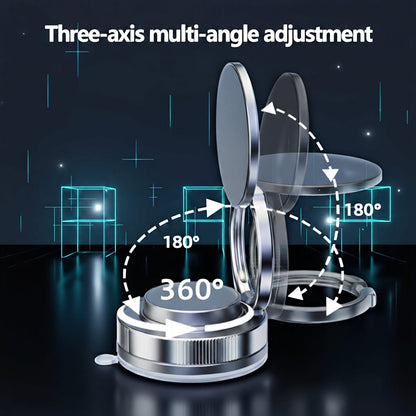 🔥Hot Sale 🔥Magnetic Phone Stand, 🔄360° Fordable and Retractable The Ultimate Viewing Companion🚗📱