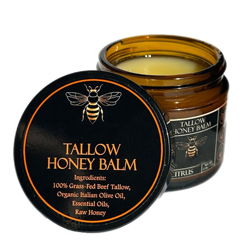 🔥Hot Sale 50% Off🎁ANIUCH™Organic Grass-Fed Beef Tallow Balm with Raw Honey