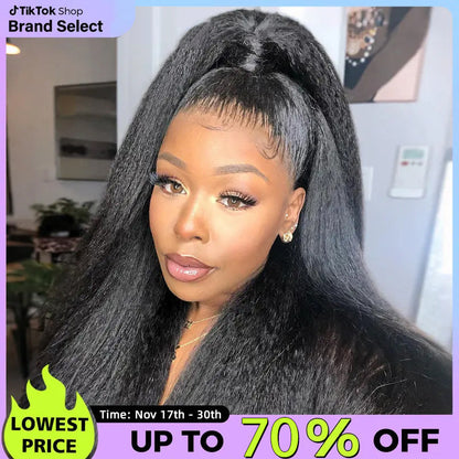 🔥Sale Happening Now:70%OFF Pre-Cut Lace Kinky Straight