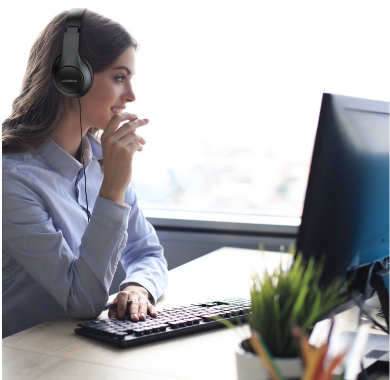 🔥Final 3 Hours – 50% OFF!🔥Wireless Headphone,  Foldable Bluetooth Headphones Over Ear, Wireless Headset for Gaming, Phones, Computers, Electronics Audio Headphone Arrived before Christmas