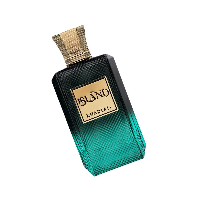 🏆LAST DAY SALE 40% OFF⏰Khadlaj Island for Unisex Extrait de Parfum Spray, 3.4 Ounce