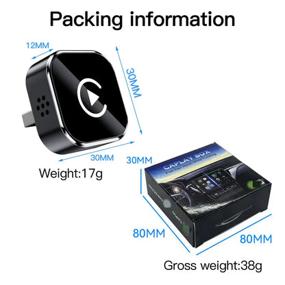 🔥Black Friday 50% off🎁2025 Wireless CarPlay Adapter for iPhone & Android – Fast, No-Lag, Hands-Free