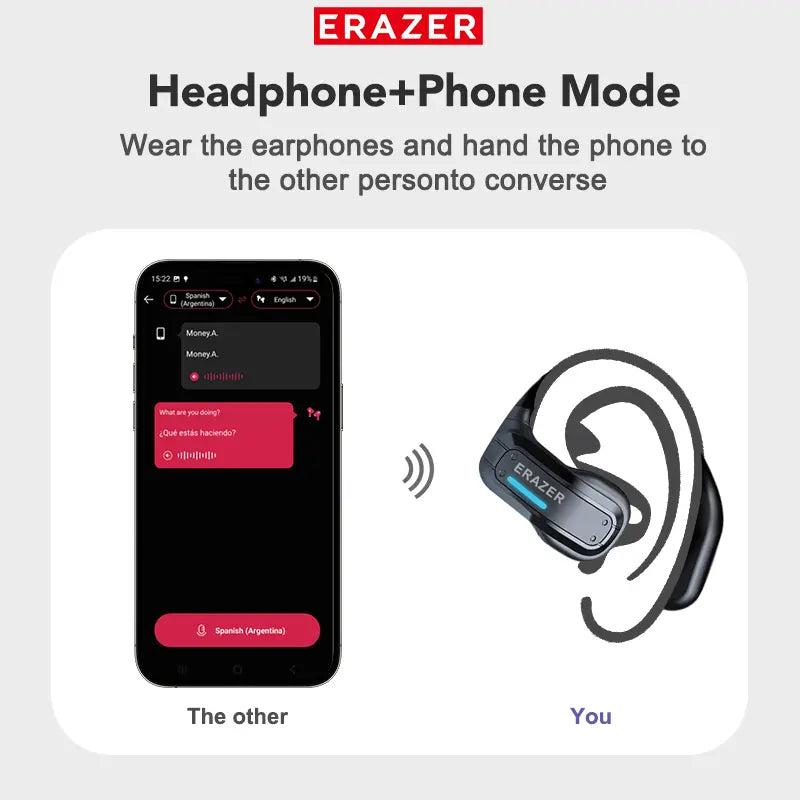 🔥Hot Sale 50% Off🎁ERAZER™ X8 OWS Translation Wireless Bluetooth Earphones