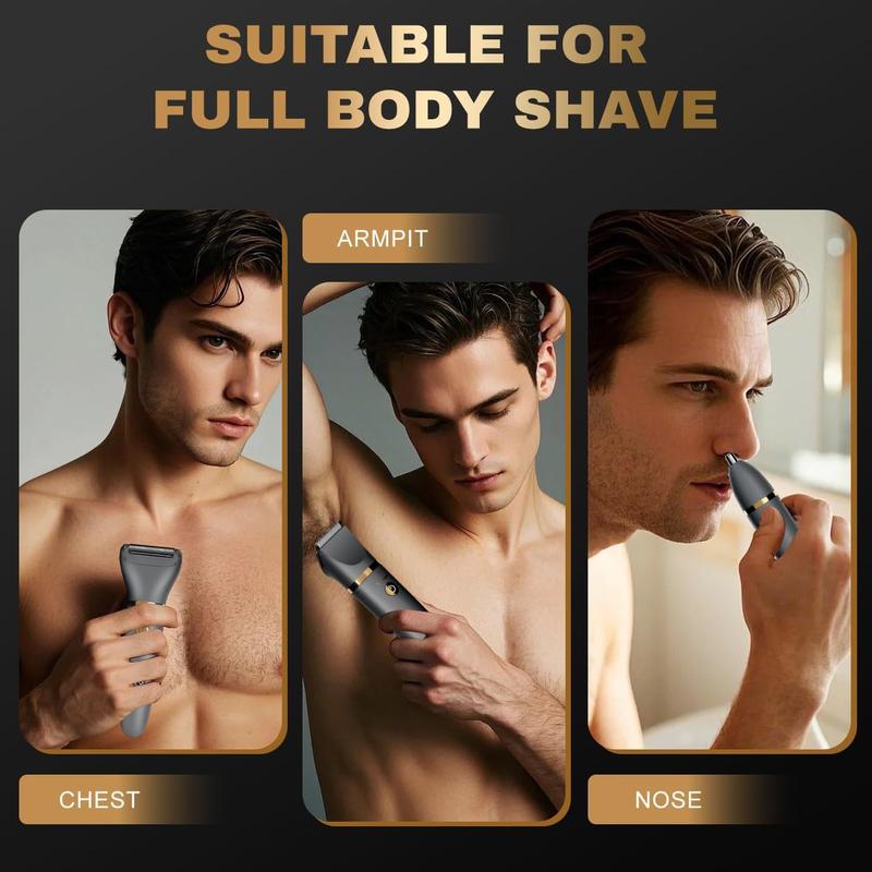 🔥Hot Sale 50% Off🎁3 in 1 Electric Body Hair Trimmer