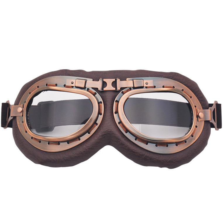 ⚡LAST DAY SALE 50% OFF🎁Vintage Helmet Goggles Motorcycle Goggles Bike Motorcross Pilot Goggle