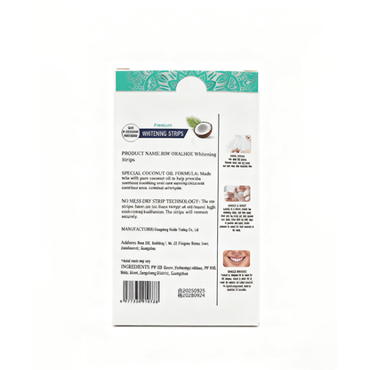 🔥Hot Sale 50% Off🎁2-Weeks Whitening Strips (14 Packets | 2 Strips per Pack) – Enamel-Safe for Sensitive Teeth, Featuring Non-Slip Dry Strip Tech