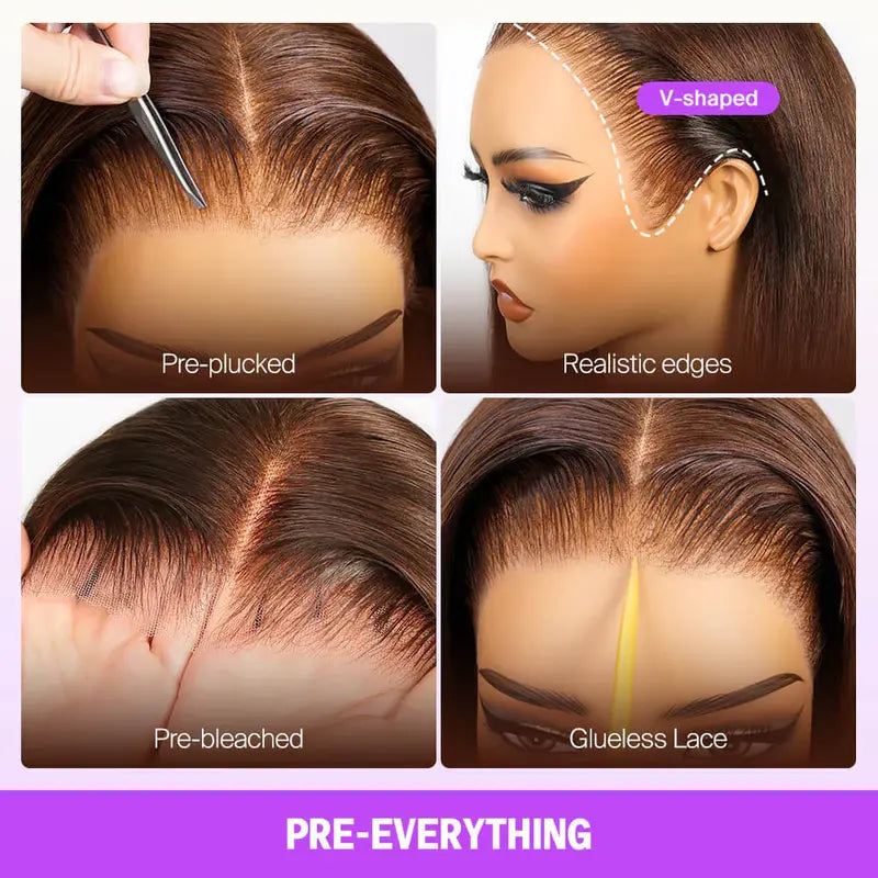 🔥Ends Tonight: Get 60% OFF Before It’s Gone!🎁13x6 Glueless Lace Frontal Wig