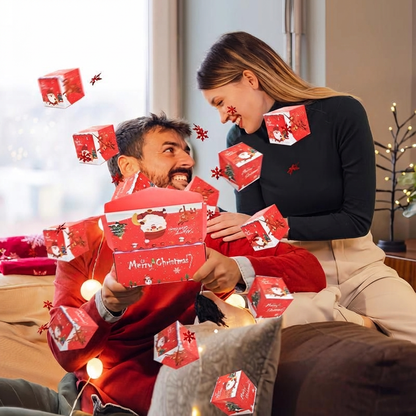 🎁2025-Christmas Hot Sale🎁Pop-up Surprise Gift BoxUnique Folding Bouncing Red Envelope Gift Box🎁