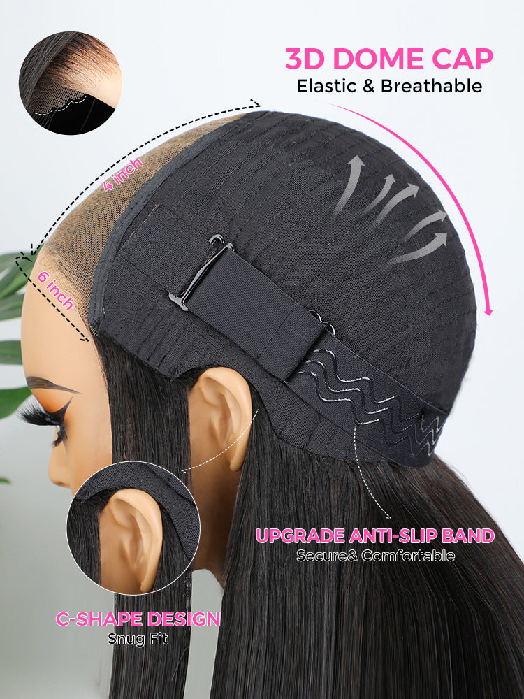 🔥Final 3 Hours: 70%OFF🔥Pre-bleached Knots Wear Go Glueless Wig Pre-cut HD Lace Water Wave Human Hair