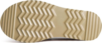 🔥HOT SALE 63% OFF🔥Genuine Suede Platform Slippers for Women Fuzzy Winter Warm Shoes Indoor Outdoor