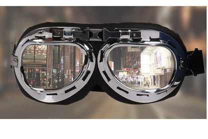 ⚡LAST DAY SALE 50% OFF🎁Vintage Helmet Goggles Motorcycle Goggles Bike Motorcross Pilot Goggle