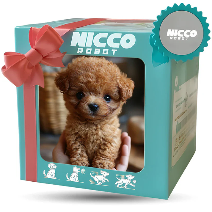 🔥Hot Sale 50% Off🎁🐶🌭Nicco - My Realistic Robot Puppy