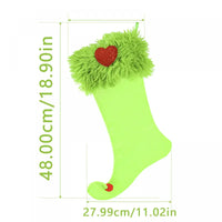 Christmas Stocking Red Ball [Heart-shaped]