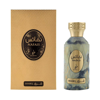 🔥LAST DAY SALE 40% OFF🔥Khadlaj Nafais Sharq for Unisex Eau de Parfum Spray, 3.4 Ounce
