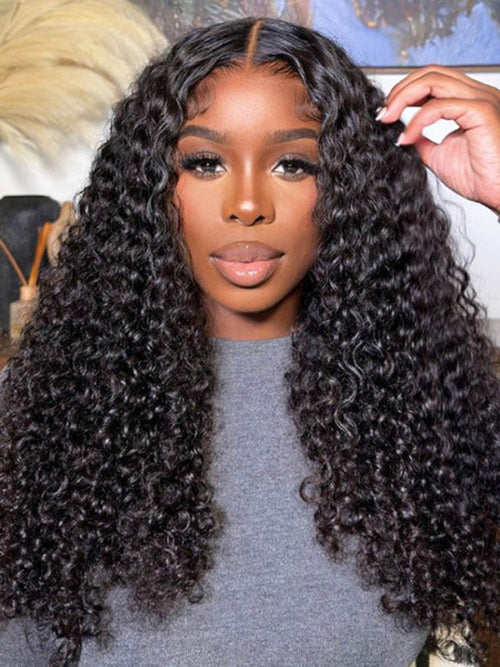 🔥Final 3 Hours: 70%OFF🔥Pre-bleached Knots Wear Go Glueless Wig Pre-cut HD Lace Water Wave Human Hair