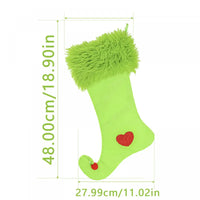 Christmas Stocking Red Ball [Heart Shaped]