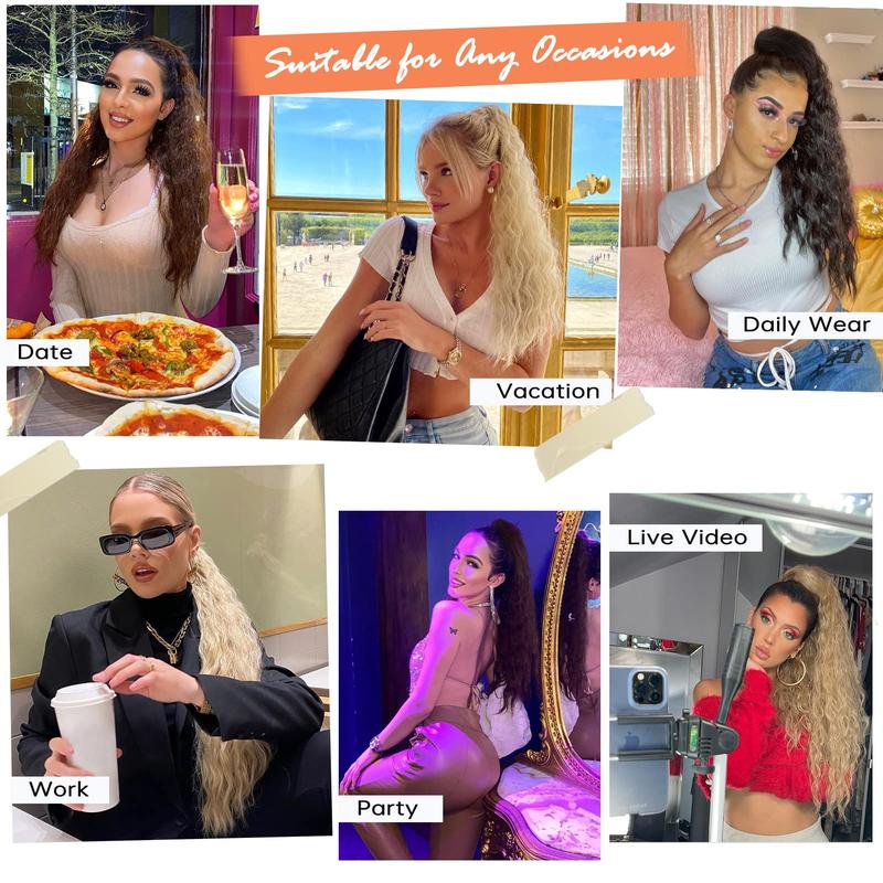 🔥LAST DAY -80% OFF - 🎁Ponytail Hair Extensions