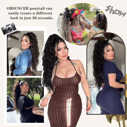 🔥LAST DAY -80% OFF - 🎁Ponytail Hair Extensions