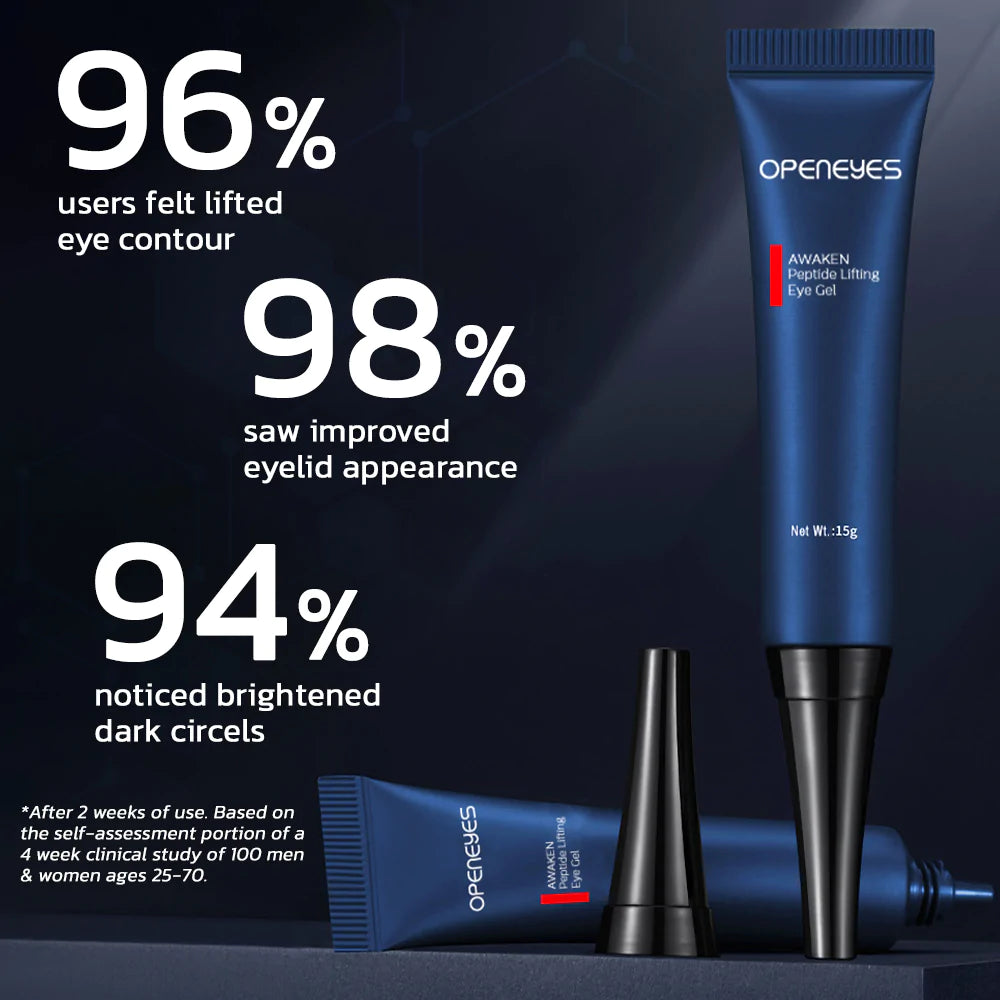 🔥Black Friday 50% off🎁OPENEYES Awaken Peptide Lifting Eye Gel