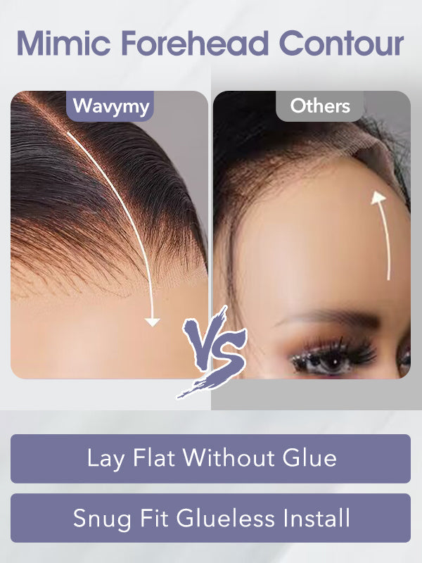 🔥Final 3 Hours: 80%OFF🔥Wavymy Pre-Everything 13x4 & 13x6 Max Lace Frontal Wig Drawstring Wear & Go Wigs Dome Cap Glueless Wigs 180% Density