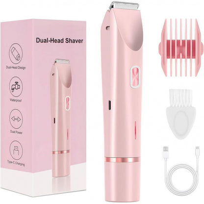 🔥Hot Sale 30% Off🎁Mother'S Day Gift,2 in 1 Electric Hair Removal Tool Trimmer for Women