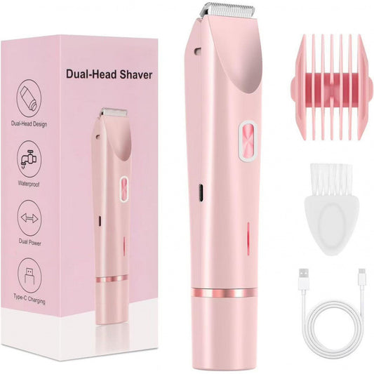 🔥Hot Sale 30% Off🎁Mother'S Day Gift,2 in 1 Electric Hair Removal Tool Trimmer for Women
