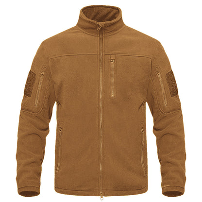 🔥LAST DAY 50% OFF🍂Men's Tactical Fleece Jackets Full Zip Coat with Multi Pockets