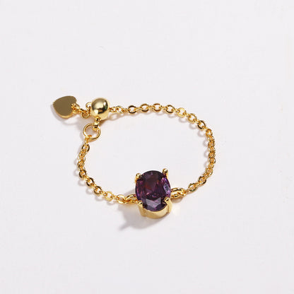 🔥Hot Sale: 70%OFF🔥Gem Chain Ring
