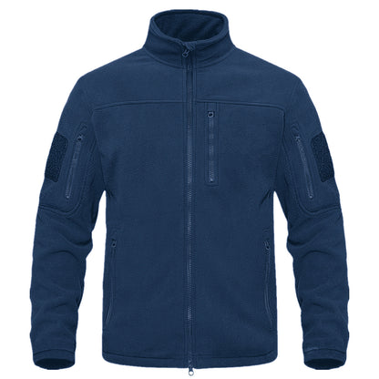 🔥LAST DAY 50% OFF🍂Men's Tactical Fleece Jackets Full Zip Coat with Multi Pockets