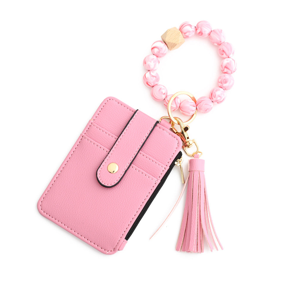 🔥Black Friday 50% off🎁Boho Style Beaded & Tassel Wallet Keychain