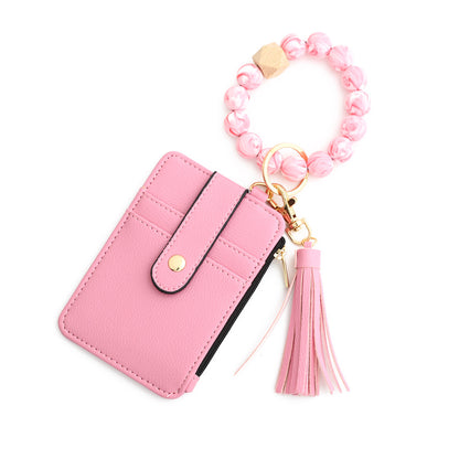 🔥Black Friday 50% off🎁Boho Style Beaded & Tassel Wallet Keychain