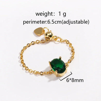 🔥Hot Sale: 70%OFF🔥Gem Chain Ring