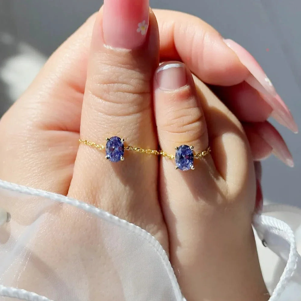 🔥Hot Sale: 70%OFF🔥Gem Chain Ring