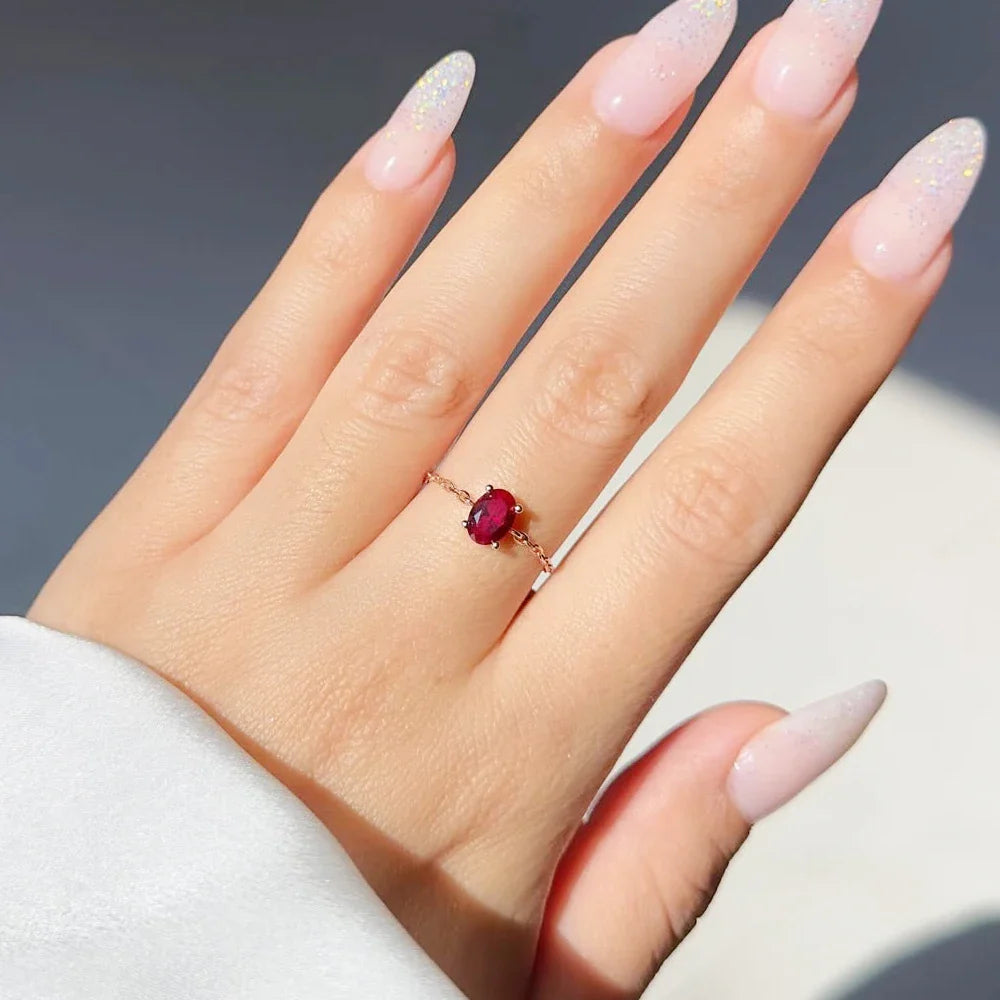🔥Hot Sale: 70%OFF🔥Gem Chain Ring