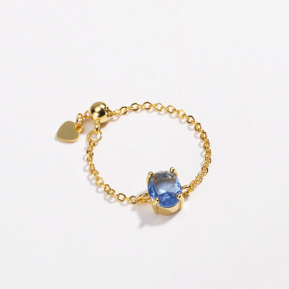 🔥Hot Sale: 70%OFF🔥Gem Chain Ring
