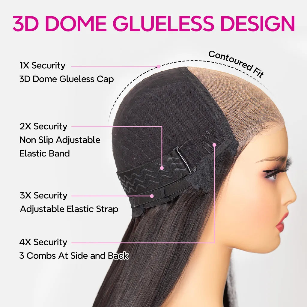 🔥70% OFF Today Only! Layered Cut Glueless Loose Body Wave 13×4 HD Lace Wig