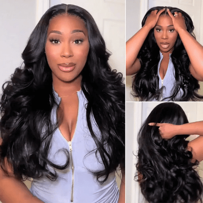 🔥70% OFF Today Only! Layered Cut Glueless Loose Body Wave 13×4 HD Lace Wig