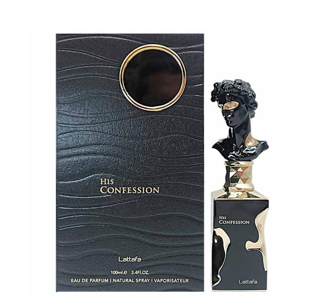 🔥Hot Sale 50% Off🎁HIS CONFESSION (men) Perume By Lattafa Perfumes 3.4oz(100ml)