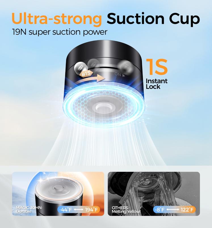 🔥Hot Sale 50% Off🎁Upgraded Magnetic Phone Holder with 360° Rotation, Strong Magnet, Foldable and Portable Design