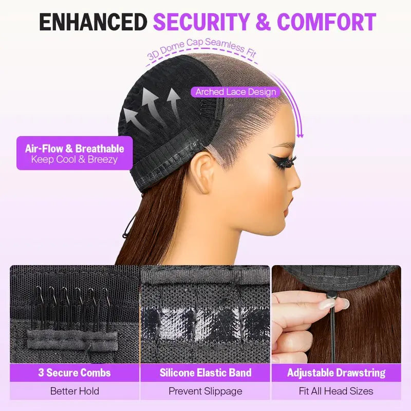 🔥Ends Tonight: Get 60% OFF Before It’s Gone!🎁13x6 Glueless Lace Frontal Wig