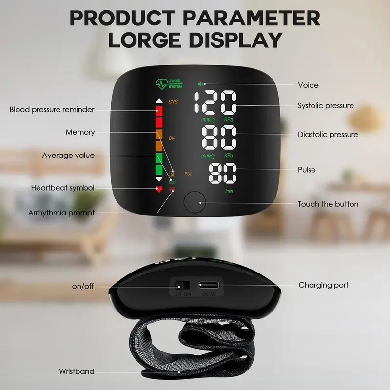 Final 3 Hours: 70%OFF🔥Wrist Blood Pressure Monitor