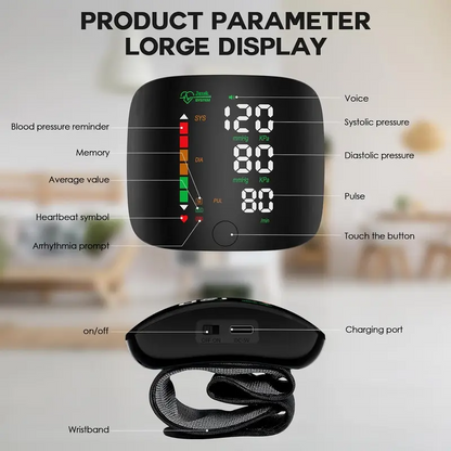 Final 3 Hours: 70%OFF🔥Wrist Blood Pressure Monitor