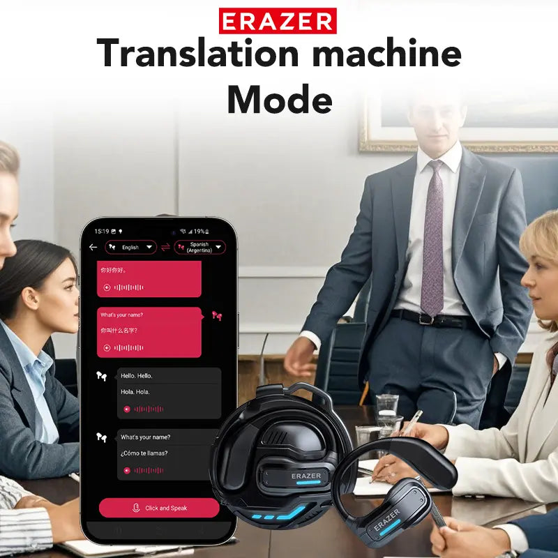 🔥Hot Sale 50% Off🎁ERAZER™ X8 OWS Translation Wireless Bluetooth Earphones