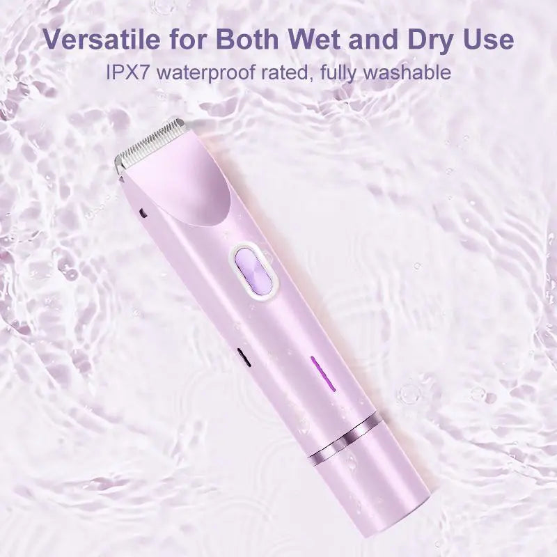 🔥Hot Sale 30% Off🎁Mother'S Day Gift,2 in 1 Electric Hair Removal Tool Trimmer for Women
