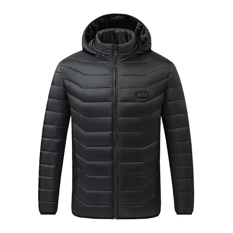 🎁2025-Christmas Hot Sale🎁49% OFF - Heated Jacket Men Women Coats USB SelfHeated Clothing Winter Ski Camping Heated Jacket with Detachable Hood