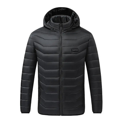 🎁2025-Christmas Hot Sale🎁49% OFF - Heated Jacket Men Women Coats USB SelfHeated Clothing Winter Ski Camping Heated Jacket with Detachable Hood