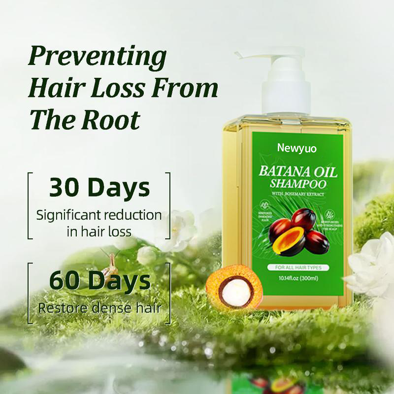 🔥LAST DAY 50% OFF !!🎁Batana Oil & Rosemary Shampoo - Nourishing Volumizing Shampoo for Men and Women